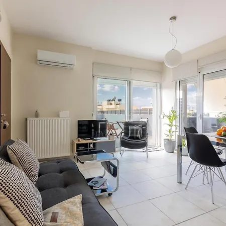 Appartement Bright & Modern Apt With View Héraklion